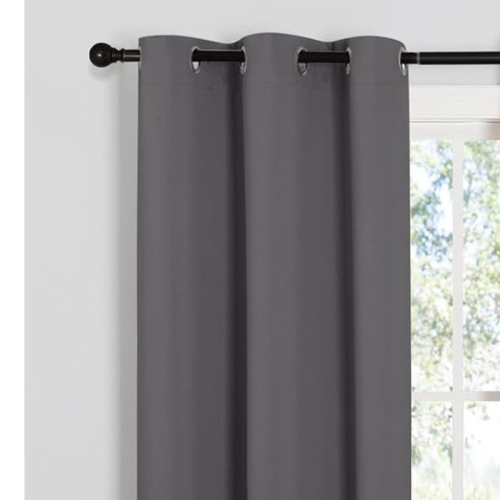 NICETOWN Thermal Insulated Grommet Blackout Curtain panel